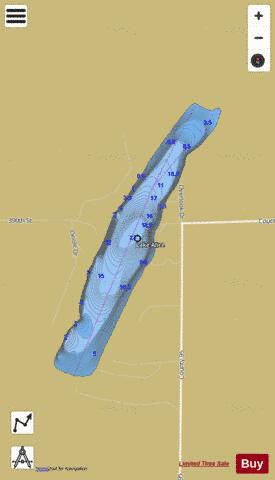 Lake Alice depth contour Map - i-Boating App
