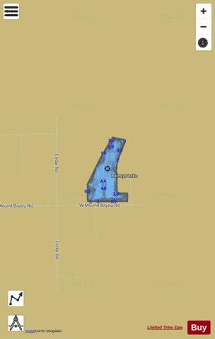Recon Lake depth contour Map - i-Boating App