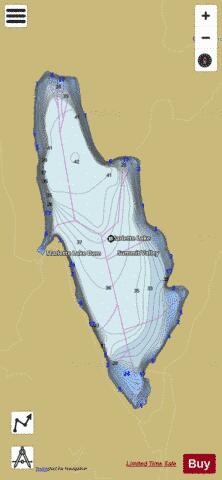Marlette Lake depth contour Map - i-Boating App