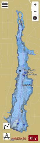 Lake Latonka depth contour Map - i-Boating App