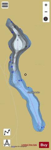 Chopaka Lake,  Okanogan County depth contour Map - i-Boating App