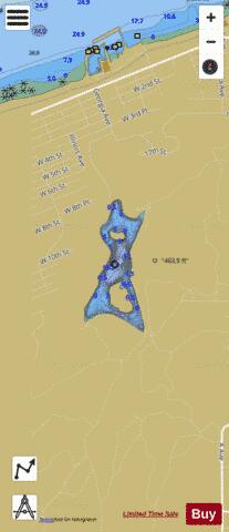 Cranberry Lake, Skagit County depth contour Map - i-Boating App
