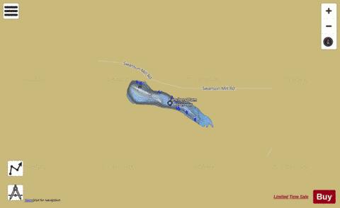 Fanchers Dam Lake,  Okanogan County depth contour Map - i-Boating App
