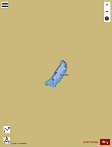 Janus Lake,  Snohomish County depth contour Map - i-Boating App