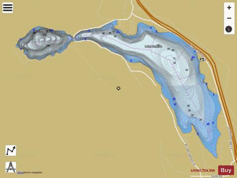Lake Samish depth contour Map - i-Boating App