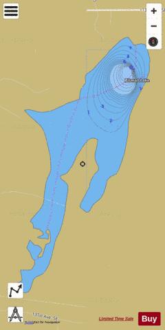 Pitman Lake,  Thurston County depth contour Map - i-Boating App