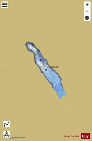 Tomyhoi Lake,  Whatcom County depth contour Map - i-Boating App