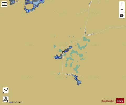 Postle + Bell depth contour Map - i-Boating App