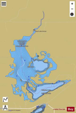 Callahan depth contour Map - i-Boating App