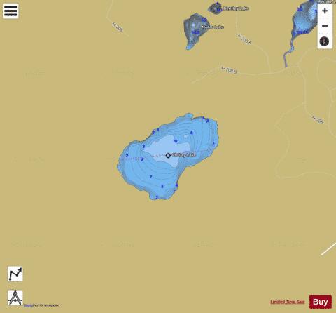 Christy Lake depth contour Map - i-Boating App