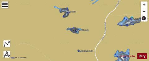 Planorbis Lake depth contour Map - i-Boating App