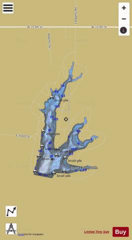 Osage Co. SFL, Osage depth contour Map - i-Boating App