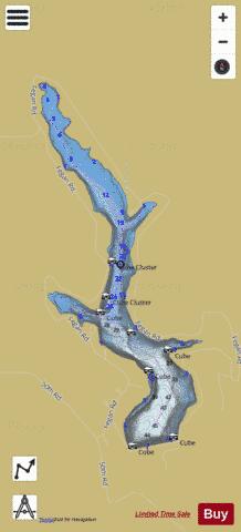 Woodson Co. SFL, Woodson depth contour Map - i-Boating App