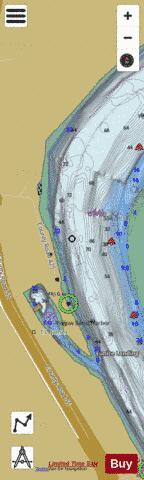 Lower Mississippi River section 11_504_821 depth contour Map - i-Boating App