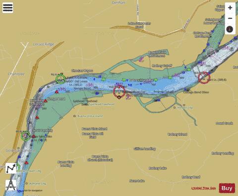 Lower Mississippi River section 11_504_832 depth contour Map - i-Boating App