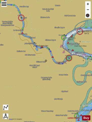 Lower Mississippi River section 11_505_818 depth contour Map - i-Boating App