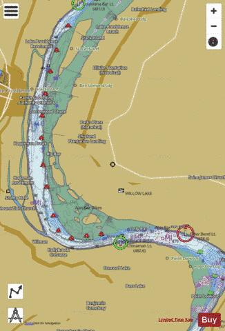 Lower Mississippi River section 11_505_826 depth contour Map - i-Boating App