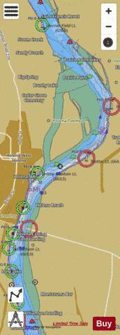 Lower Mississippi River section 11_508_814 depth contour Map - i-Boating App