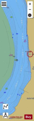 Lower Mississippi River section 11_512_808 depth contour Map - i-Boating App