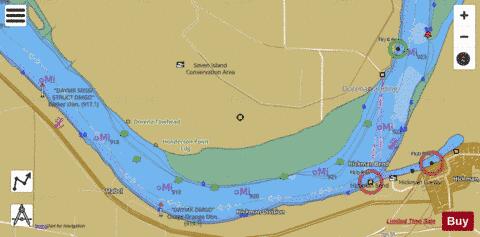 Lower Mississippi River section 11_516_800 depth contour Map - i-Boating App