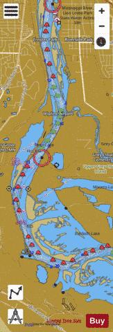 Upper Mississippi River section 11_494_738 depth contour Map - i-Boating App