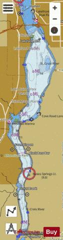 Upper Mississippi River section 11_496_737 depth contour Map - i-Boating App