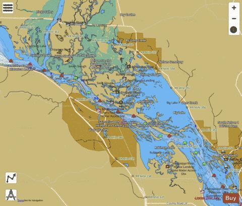 Upper Mississippi River section 11_500_741 depth contour Map - i-Boating App