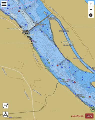 Upper Mississippi River section 11_504_778 depth contour Map - i-Boating App
