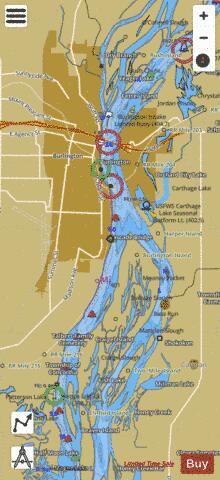 Upper Mississippi River section 11_505_769 depth contour Map - i-Boating App