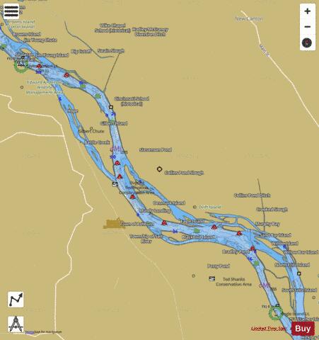 Upper Mississippi River section 11_505_778 depth contour Map - i-Boating App