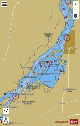 Upper Mississippi River section 11_506_768 depth contour Map - i-Boating App