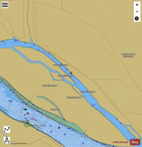 Upper Mississippi River section 11_507_779 depth contour Map - i-Boating App