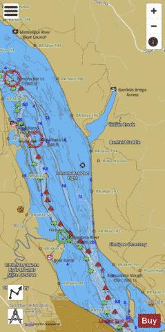 Upper Mississippi River section 11_508_755 depth contour Map - i-Boating App