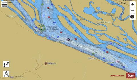 Upper Mississippi River section 11_508_757 depth contour Map - i-Boating App