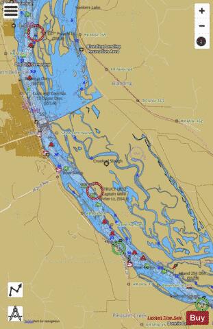 Upper Mississippi River section 11_509_758 depth contour Map - i-Boating App