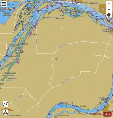 Upper Mississippi River section 11_509_783 depth contour Map - i-Boating App