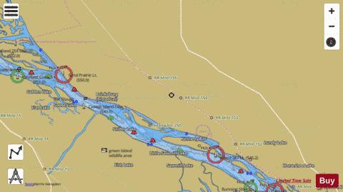Upper Mississippi River section 11_510_758 depth contour Map - i-Boating App