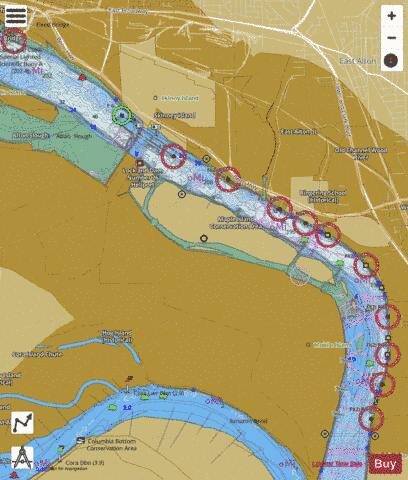 Upper Mississippi River section 11_511_783 depth contour Map - i-Boating App