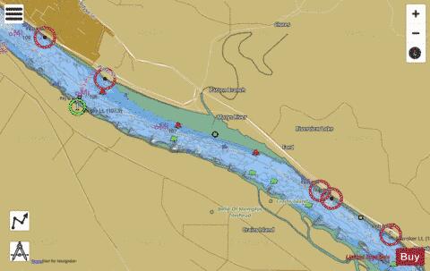 Upper Mississippi River section 11_513_790 depth contour Map - i-Boating App