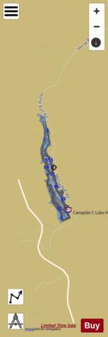 OHIO POWER COMPANY POND 9515-001 depth contour Map - i-Boating App