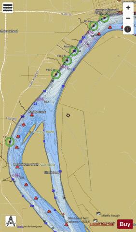 Ohio River section 11_523_790 depth contour Map - i-Boating App
