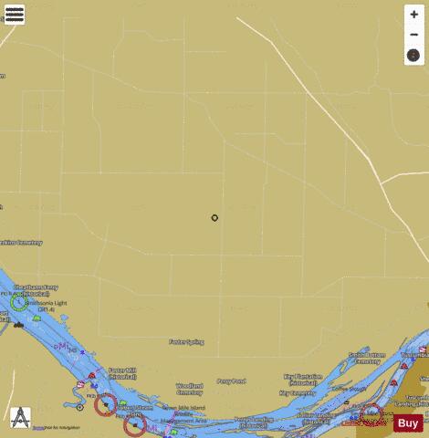 Tennessee River section 11_524_812 depth contour Map - i-Boating App