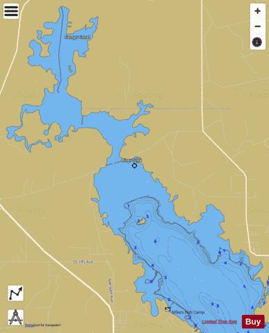 RIVER STYX depth contour Map - i-Boating App