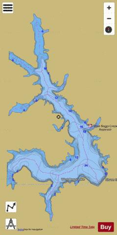 WEST BOGGS LAKE depth contour Map - i-Boating App