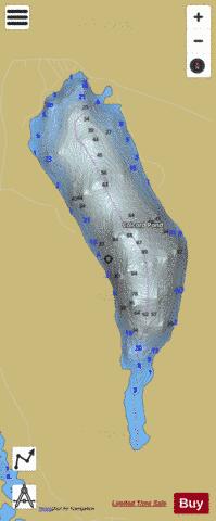 Colcord Pond depth contour Map - i-Boating App
