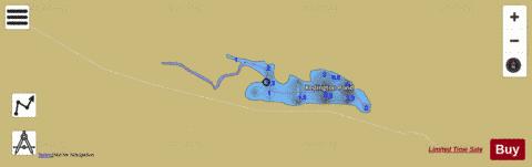 Redington Pond depth contour Map - i-Boating App