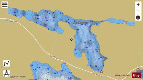 Spring River Lake depth contour Map - i-Boating App