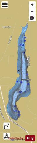 Susan Lake depth contour Map - i-Boating App