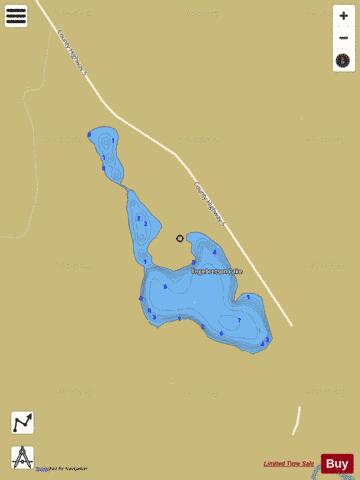 Gourd depth contour Map - i-Boating App