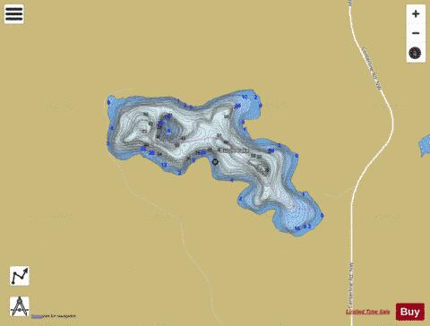 Buzzle depth contour Map - i-Boating App